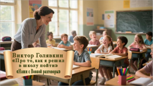 Про то, как я решил в школу пойти